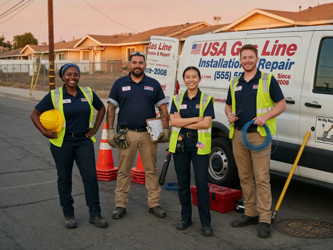 Gas Line Installation company in Redwood Valley, CA